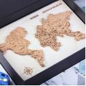Подарочный набор Карта мира