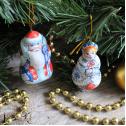 Подарочный набор Дед Мороз и Снегурочка